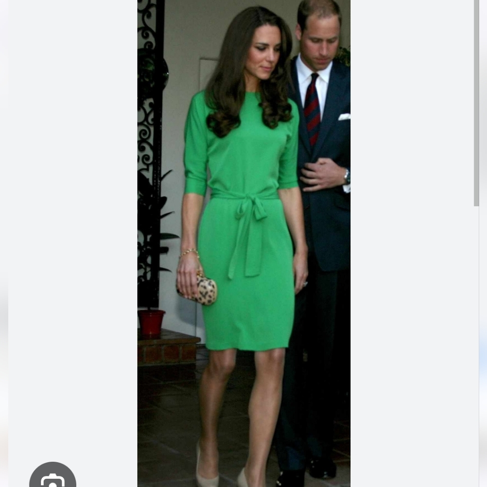 Diane Von Furstenberg Maja Dress in Green
